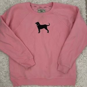 The Black Dog Pink Crewneck